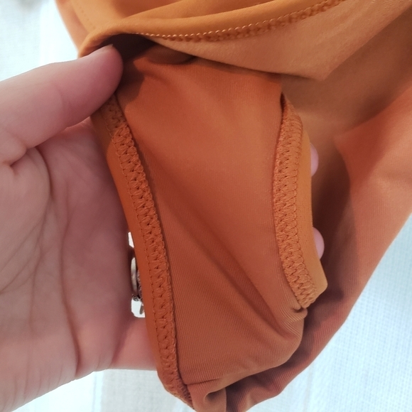 Aerie Swim Hipster Bikini Bottom Orange Size Extra Extra Large - Picture 5 of 8